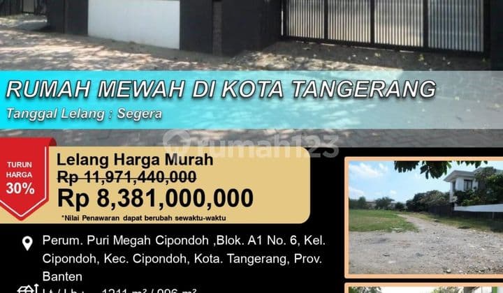 Rumah Mewah Eksklusive 2 Lantai di Cipondoh