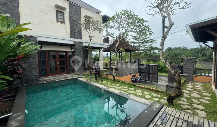 Di Jual villa Lantai 2 Los Tebing Radius Ubud