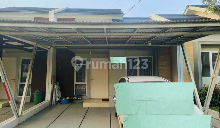 tampak depan rumah kana park legok tangerang