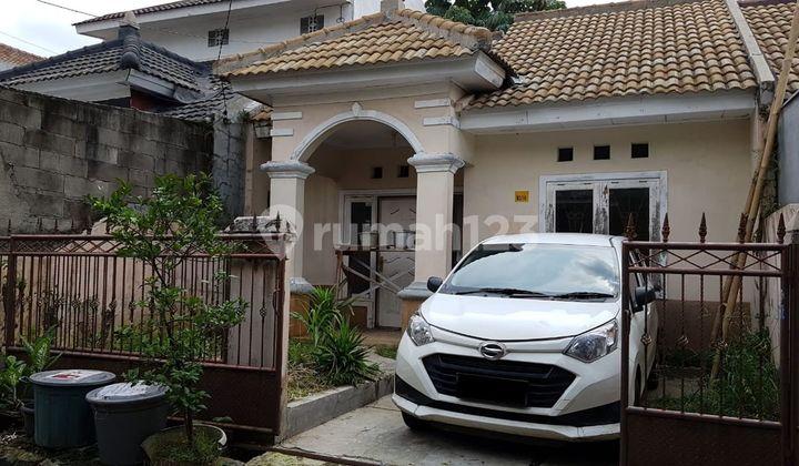 tampak depan rumah lt 105 akses dekat