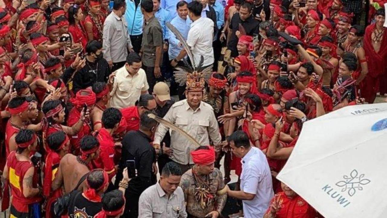 prabowo dayak center