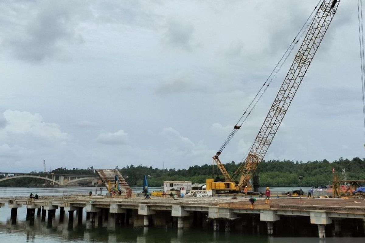 Pembangunan dermaga logistik IKN