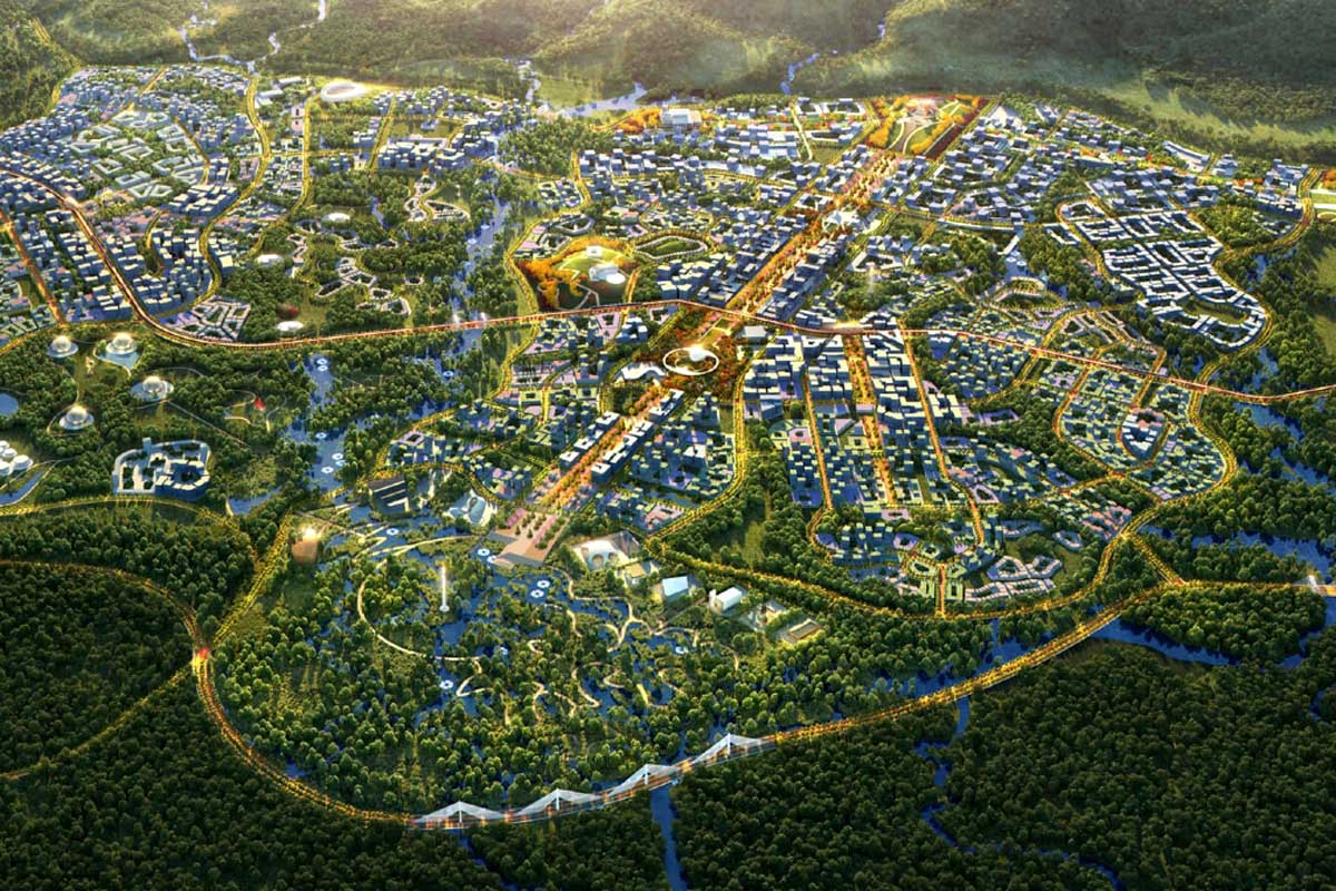 desain smart forest city