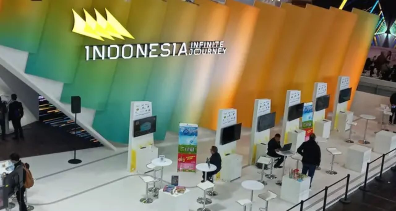 Booth Indonesia di gelaran Hannover Messe 2023