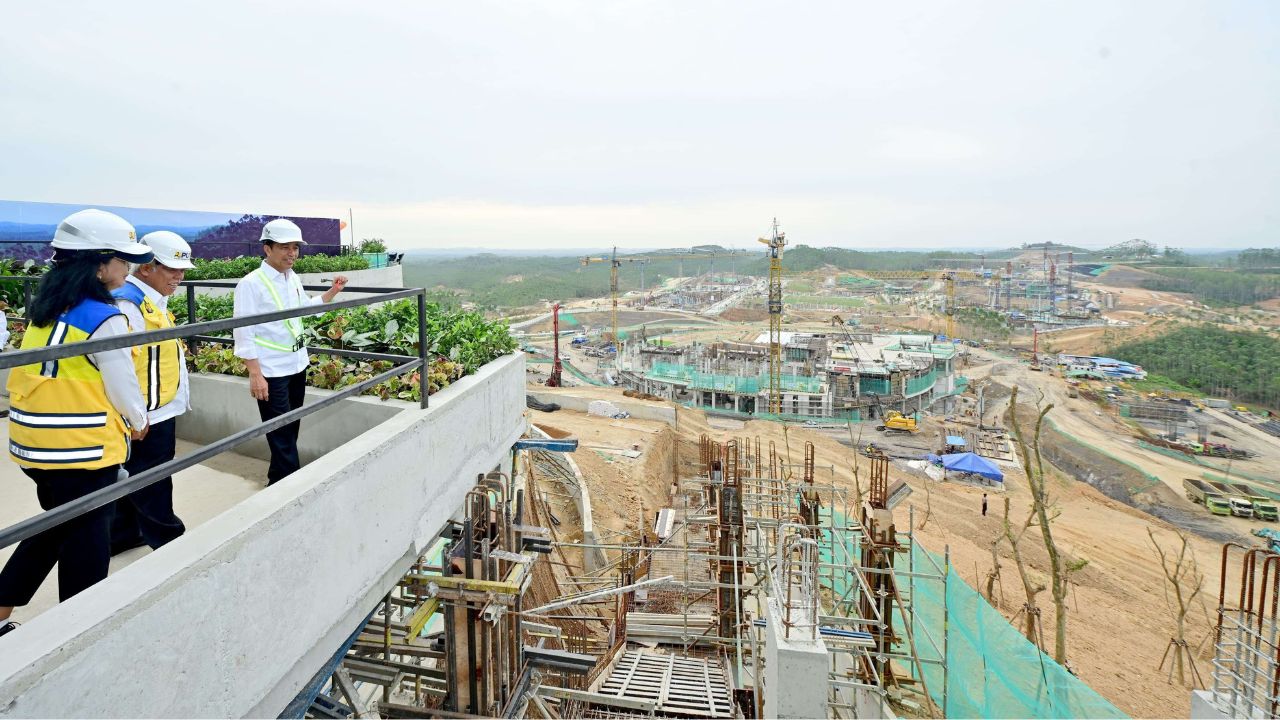 pembangunan kereta bandara ikn