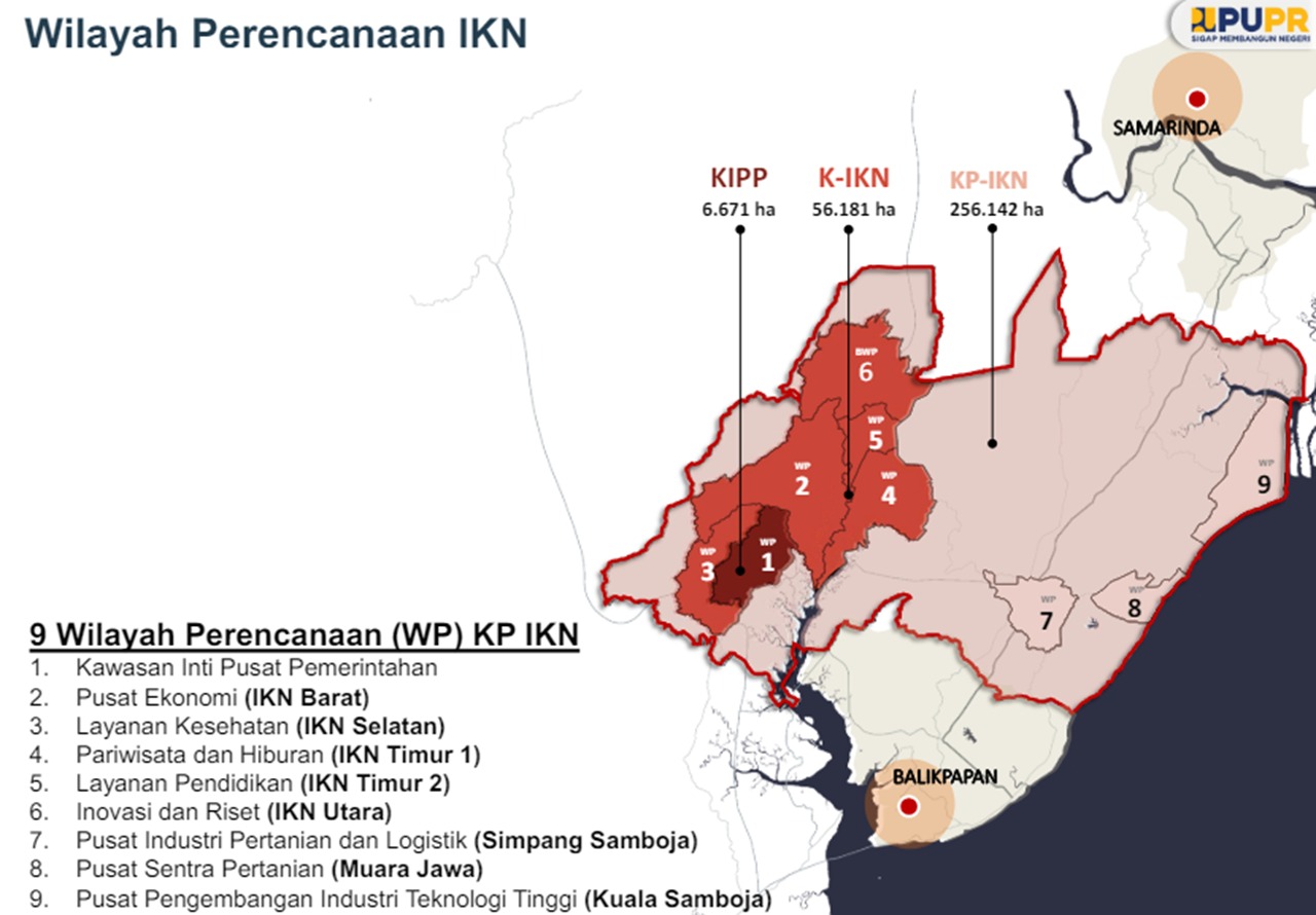 wilayah perencanaan ikn