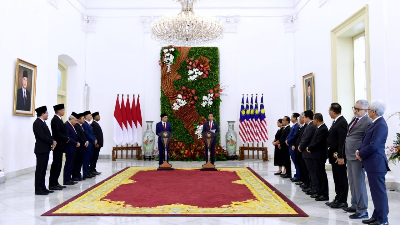 Jokowi dan PM Malaysia (1)