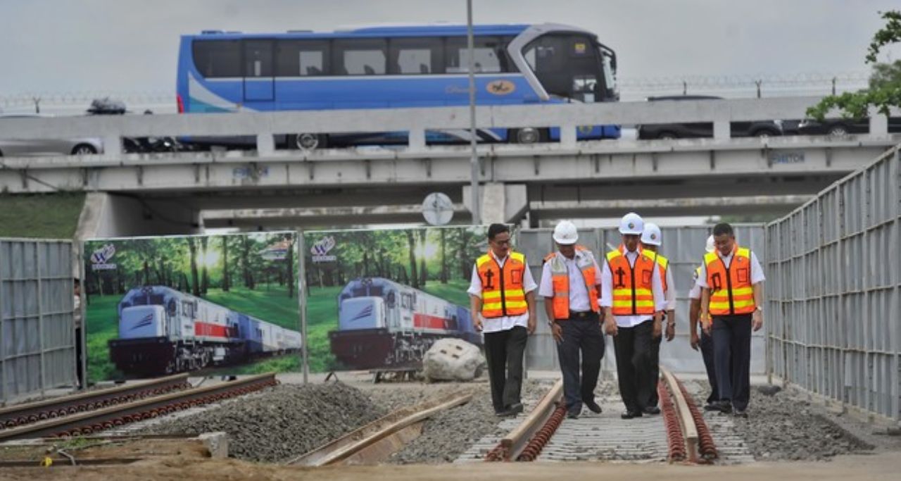 ikn bangun jalur kereta