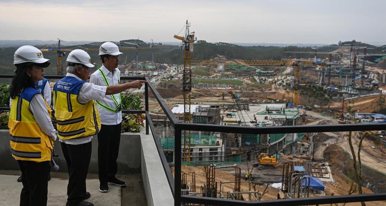 penerapan teknologi geospasial di IKN