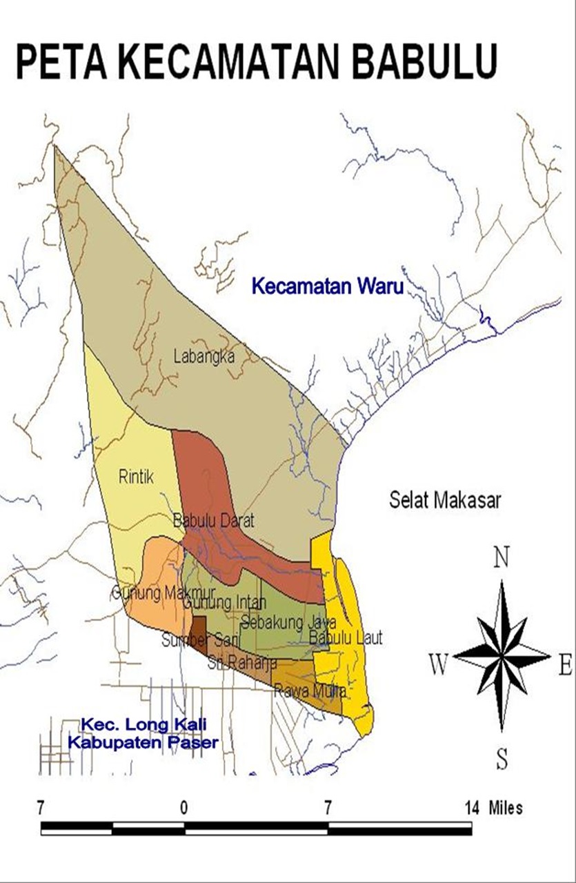 kecamatan di penajam paser utara