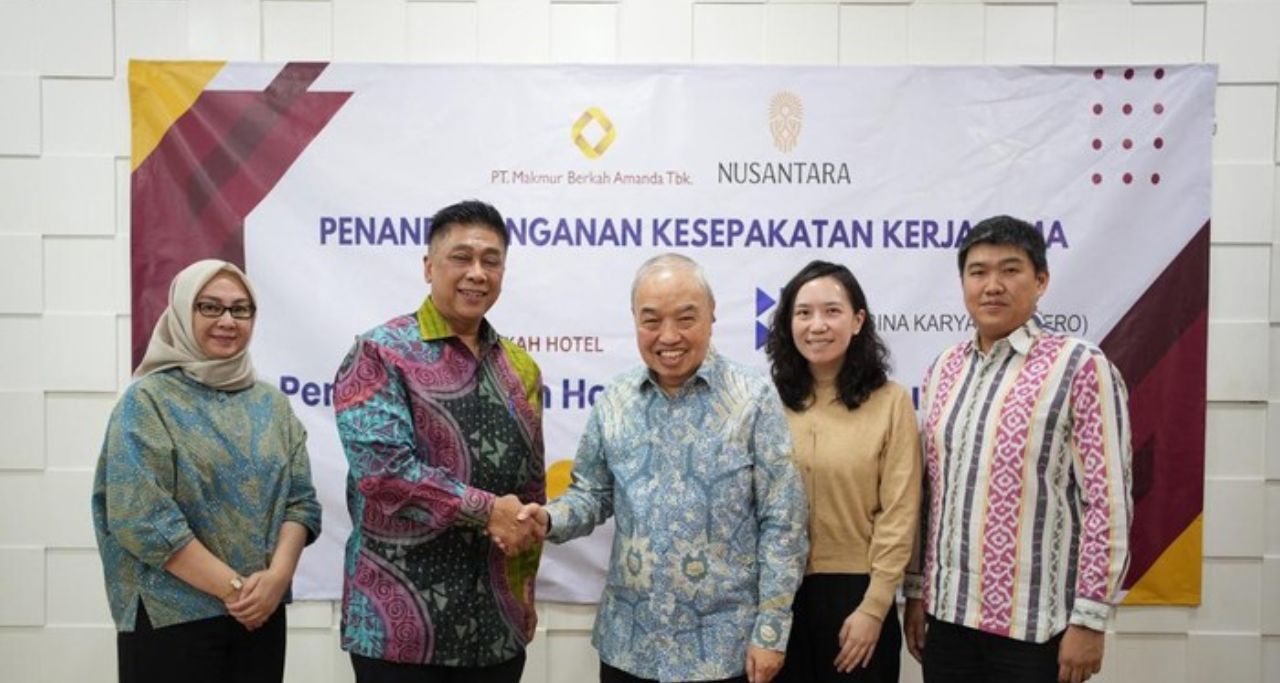 penandatanganan kerja sama hotel marriott ikn