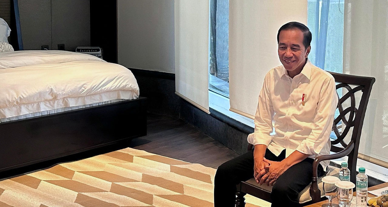 kamar tidur presiden di ikn