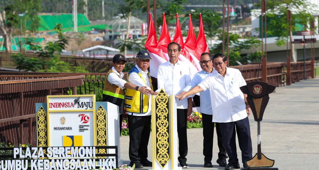 Sumbu Kebangsaan Diresmikan Presiden