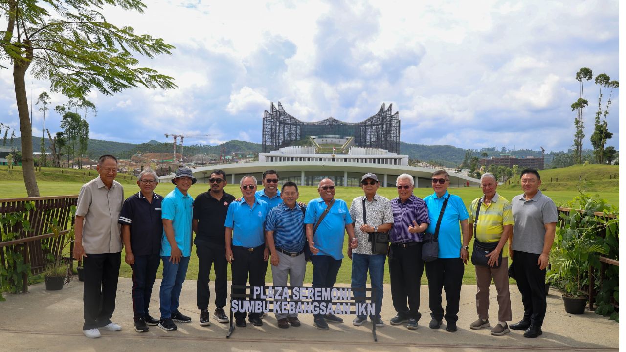 Kunjungan Pembangunan Royale Nusantara Golf Resort & Residence di IKN