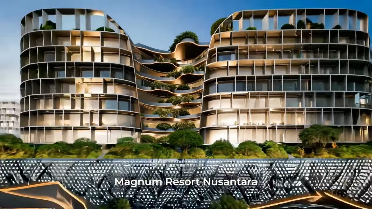 desain magnum resort nusantara 