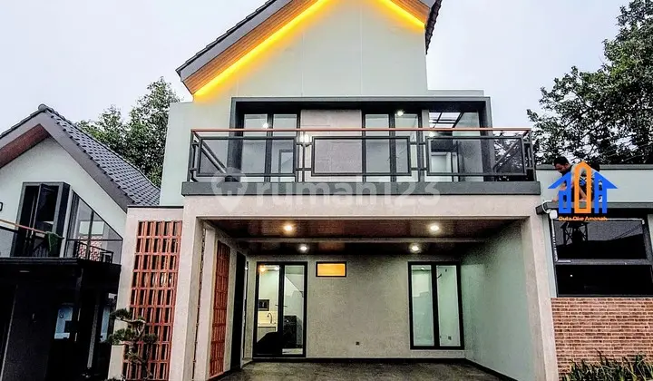 Rumah Furnished Rootfop Cozy Akses 900 Meter ke Pintu Tol