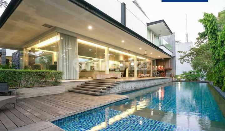 Rumah Lotus Palace Pik Resort Style Super Mewah Minimalis Tropis