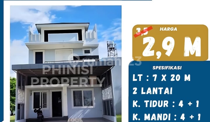 For Sale 2-Story House in Espana Cluster Tanjung Bunga For Sale 2-Story House in Espana Cluster Tanjung Bunga