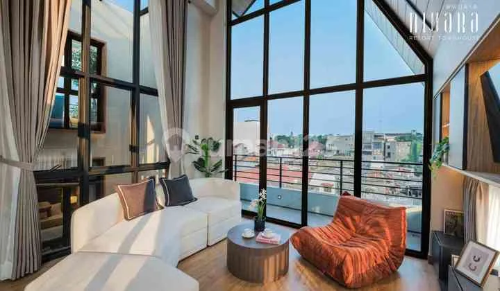 For Sale Rumah Mewah 4 Lantai Kondisi Baru di Pusat Jakarta Selatan Dekat SCBD Senopati