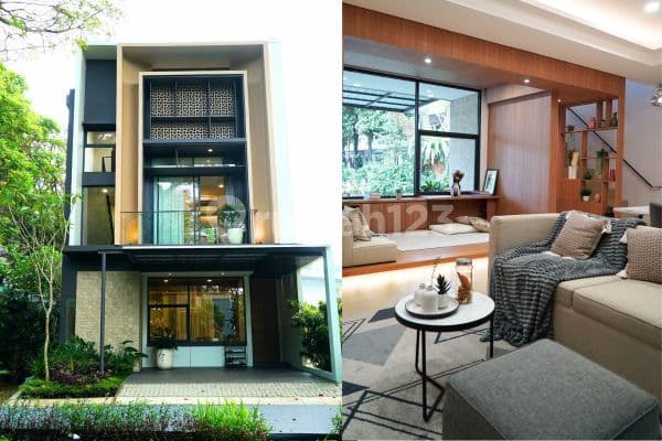 Rumah Baru 2 Lantai Siap Huni Full Furnished Favorit di BSD 3 KT Punya Rooftop