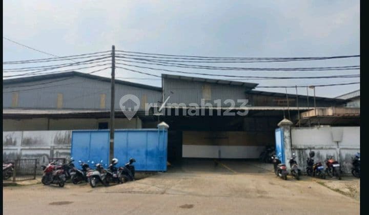 Dijual Cepat Bangunan Ex Pabrik Kawasan Industri Di Cikupa Tangerang