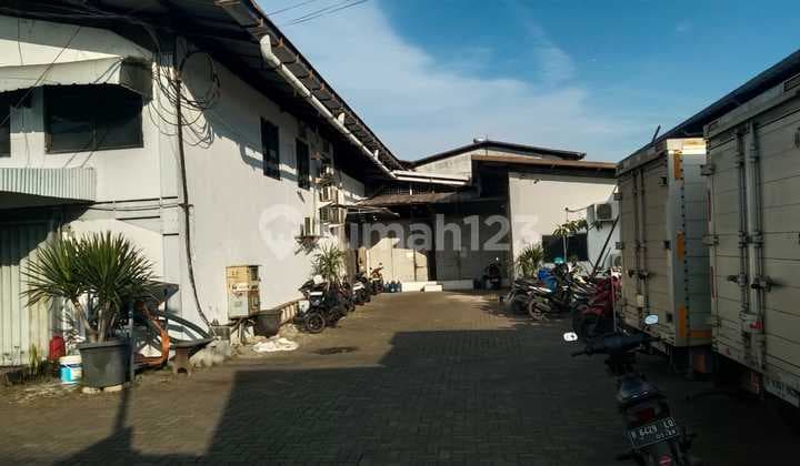 Dijual Gudang Kapuk Kamal, LT 3397M2, LB 4072M2, Harga 40M