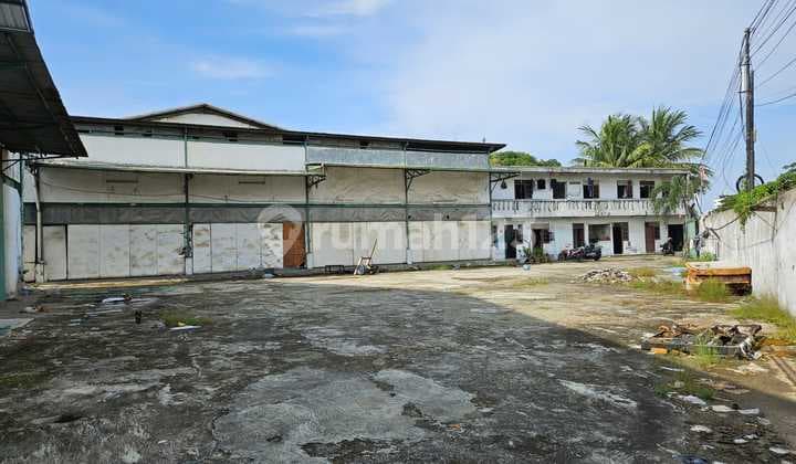 Dijual Gudang Kapuk Kamal, LT 2665M2, LB 1700M2, Harga 23M