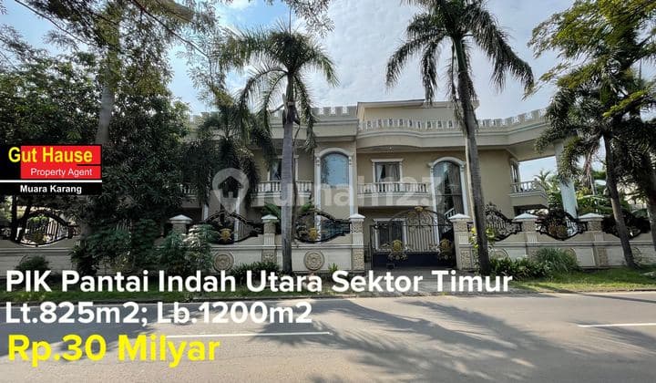 Rumah Pantai Indah Timur PIK Jalan Raya