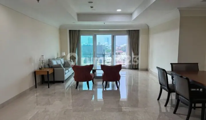 Dijual Apartemen Pakubuwono Residence 3+1BR Kebayoran Baru Jakarta Selatan