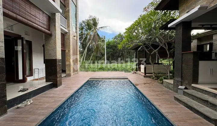 Dijual Villa Ubud Di Jalur Pariwisata Lokasi Dekat Central Ubud