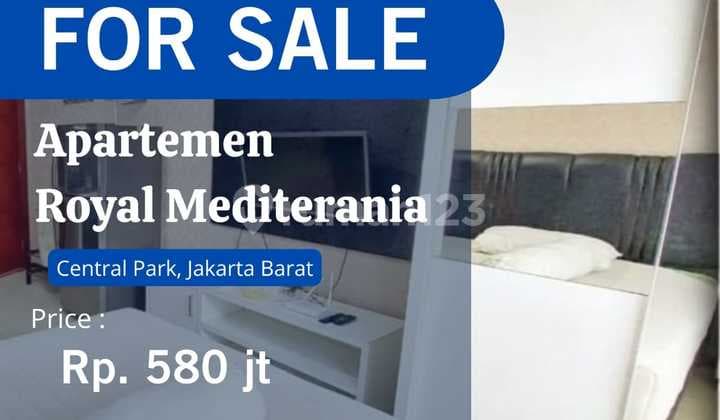 Turun Harga Royal Medit Studio Full Furnish Bisa Kpa